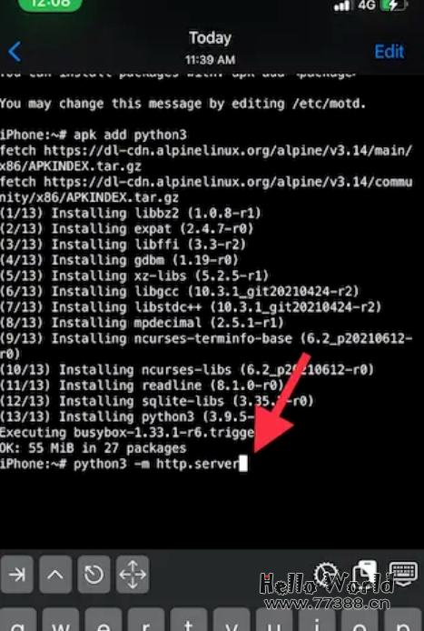 如何把 iPhone 变成一个 Web 服务器